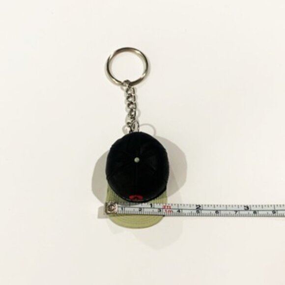 Airwalk Black/Khaki Baseball Hat Keychain - 4inch Replica Keychain - Picture 9 of 9